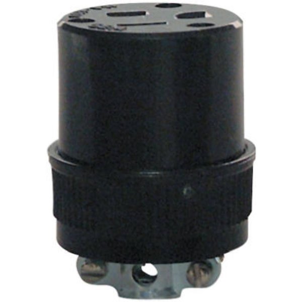 Pass & Seymour 15A Blk Resid Connector 114GMCCC16
